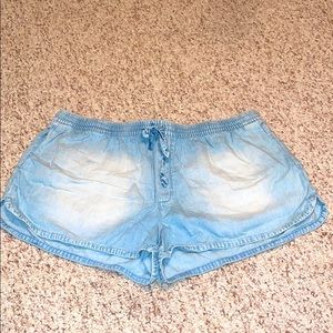 Aerie high waisted denim short